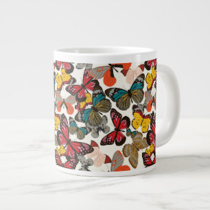 Tasse Géante Modèle floral rétro 2