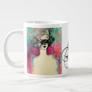 TASSE GÉANTE MONOGRAMME DE CHARME