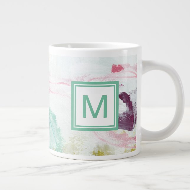 Tasse Géante Monogramme | Scattershot II (Droite)