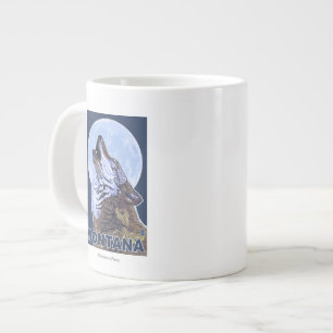 Tasse Géante MontanaWolf hurlant