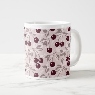 Tasse Géante Motif aux cerises 2