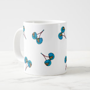 Tasse Géante Motif Blue Cherry