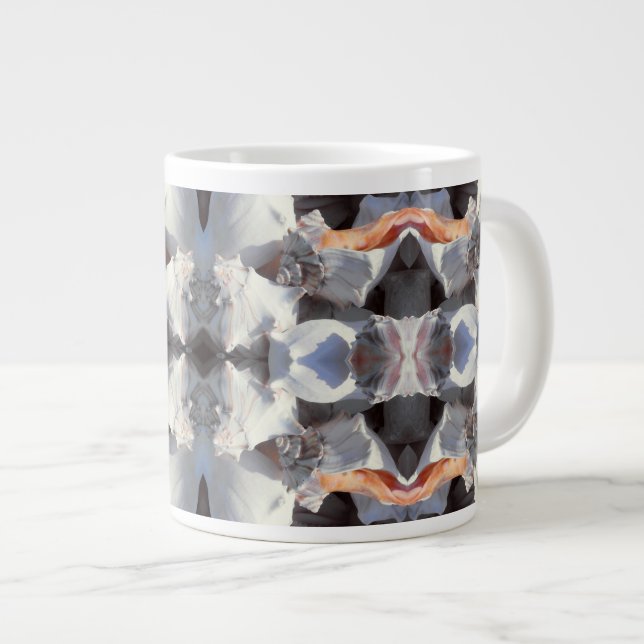 Tasse Géante Motif Coquillages (Devant droit)