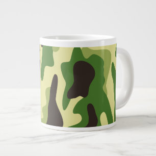 Tasse Géante Motif de camouflage kaki