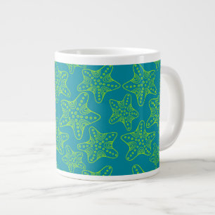 Tasse Géante Motif de foule d'étoiles de mer