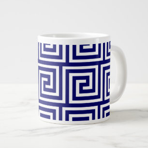 Tasse Géante Motif de la clé bleue de la marine