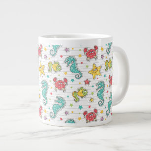 Tasse Géante motif des créatures de mer