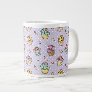 Tasse Géante Motif des sucreries rétro
