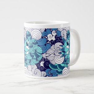 Tasse Géante Motif funky Seashell