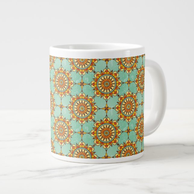 Tasse Géante motif ornemental (Devant droit)