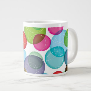 Tasse Géante Motif rond 2 d'enfants de bulles