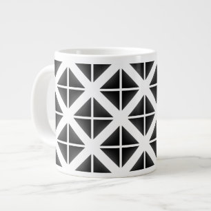 Tasse Géante Motif triangle Black Trendy