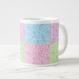 Tasse Géante motifs avec des serpents