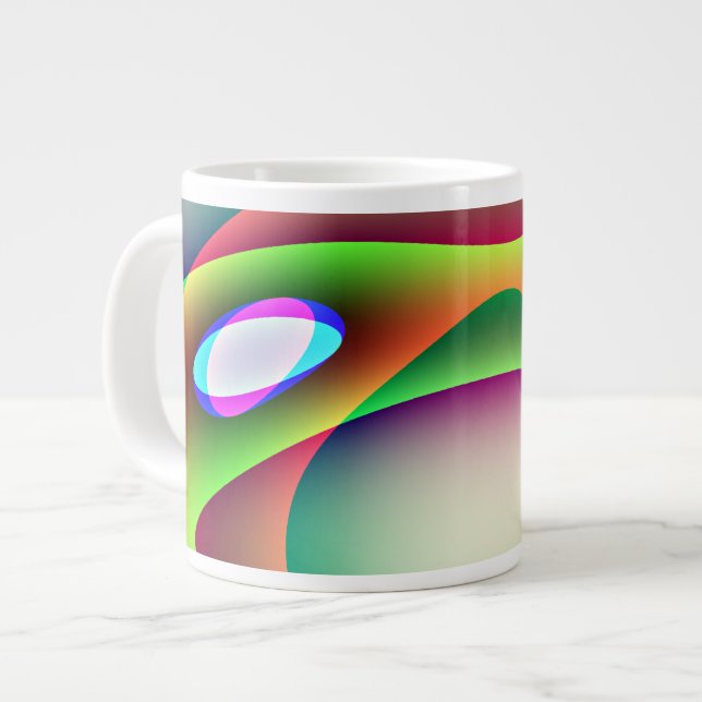 Tasse Géante Musique Alien (Devant gauche)