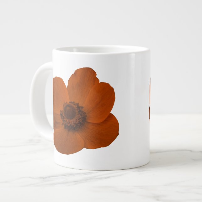 Tasse Géante Musique d'anémone Brown (Devant gauche)