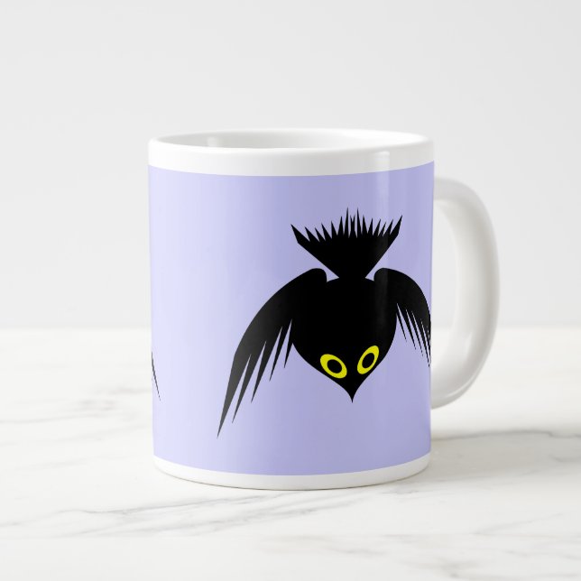 Tasse Géante Musique du corbeau (Devant droit)