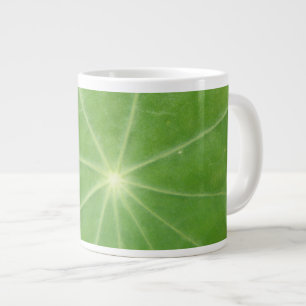 Tasse Géante Musique feuille de Nasturtium