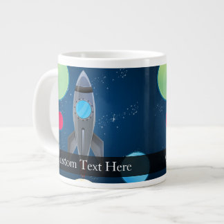 Tasse Géante Navire à fusée spatial