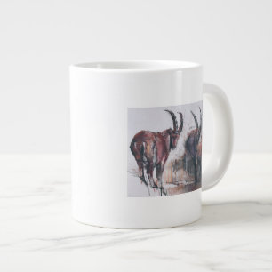 Tasse Géante Ne regardez pas vers le bas