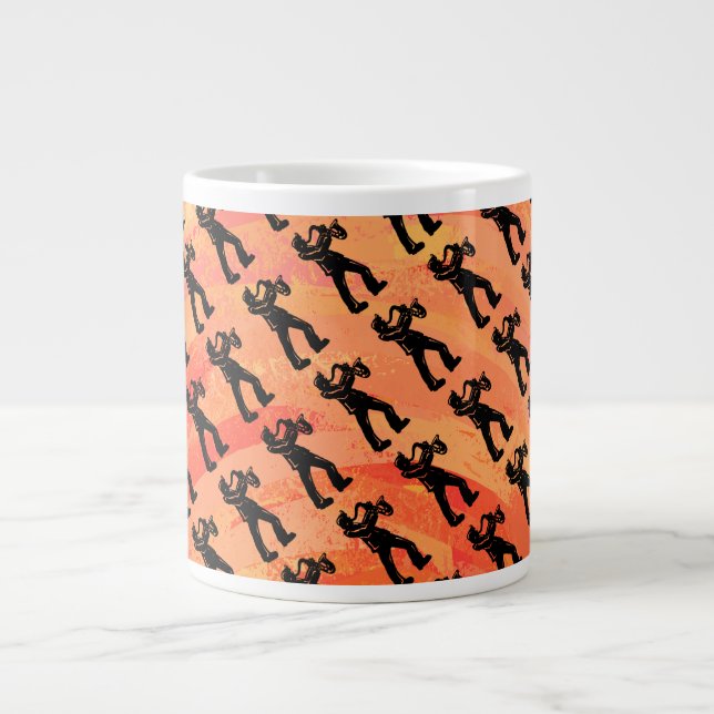Tasse Géante New York Boogie Nights Saxophone Orange (Devant)