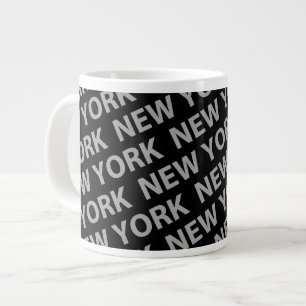 Tasse Géante New York Motif Grey