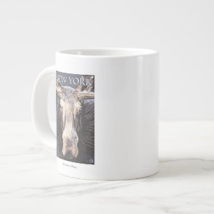 Tasse Géante Nouvelle de YorkMoose fin