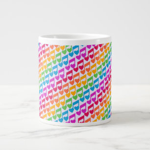 Tasse Géante Nouvelles notes arc-en-ciel incroyables