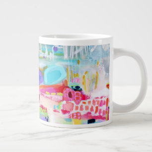 Tasse Géante Nuages Abstraits