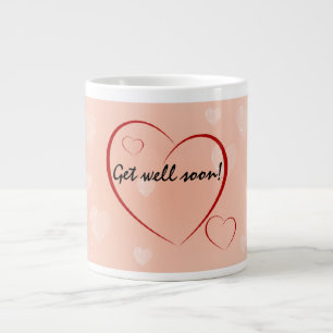 Tasse Géante Obtenez de bons coeurs