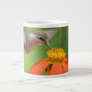 Tasse Géante Oiseau de mer Fleur de tournesol mexicain Floral