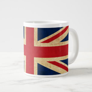 Tasse Géante Old Vintage Grunge United Kingdom Flag Union