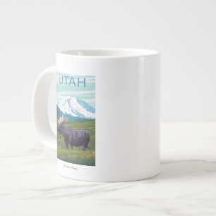 Tasse Géante Orignaux avec MountainUtah