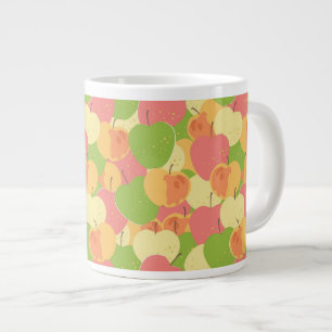 Tasse Géante Ornement avec des pommes
