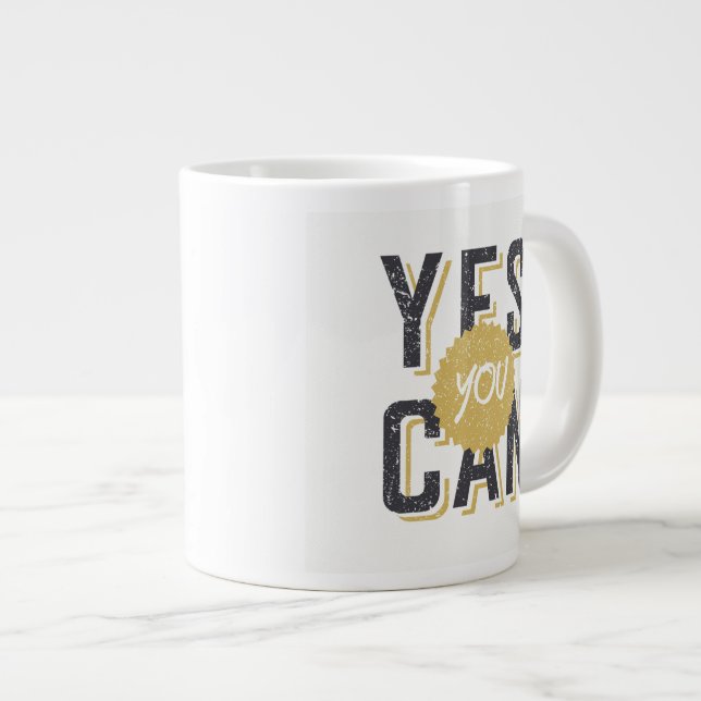 Tasse Géante Oui vous pouvez 3 (Devant droit)