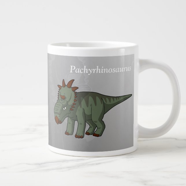 Tasse Géante Pachyrhinosaure Dinosaure (Droite)
