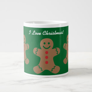 Tasse Géante Pain d'épices Noël