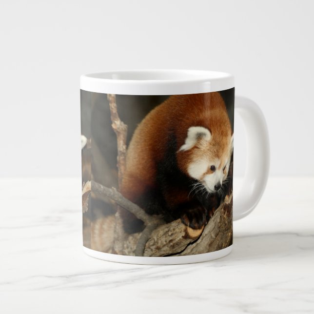 Tasse Géante Panda rouge (Devant droit)