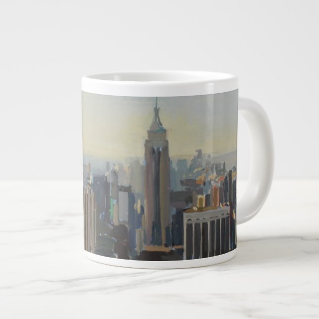 Tasse Géante Panorama 2012 de Manhattan (Devant droit)