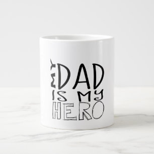 Tasse Géante Papa Superhero