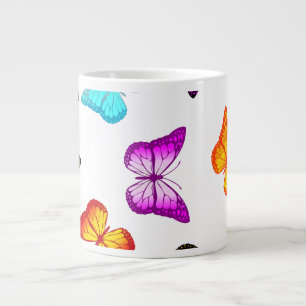 Tasse Géante Papillons colorés