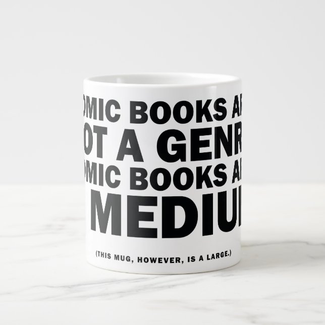 Tasse Géante pas un genre (Devant)
