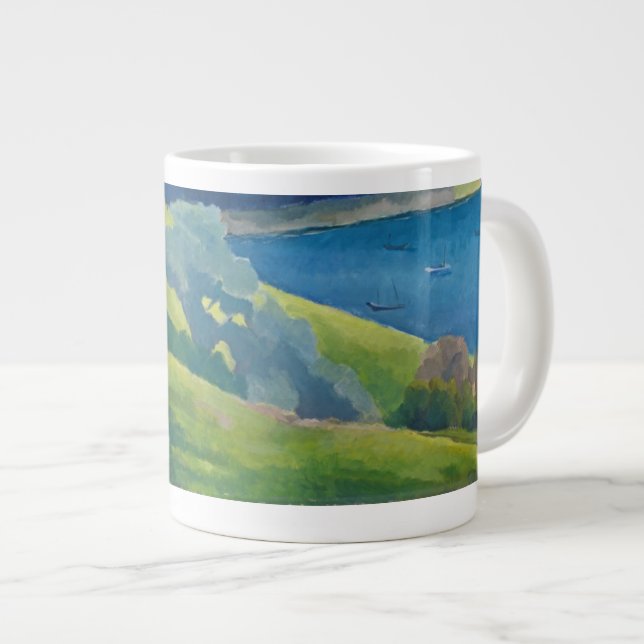 Tasse Géante Passage les Cornouailles de Helford (Devant droit)