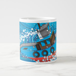 Tasse Géante Pêche en haute mer