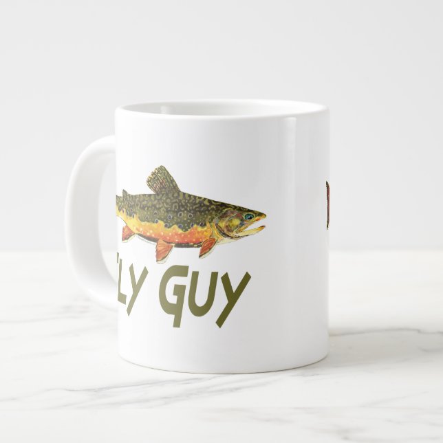 Tasse Géante Pêcheur de vol (Devant gauche)