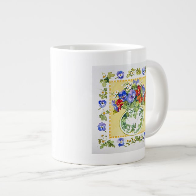 Tasse Géante Pensées - nasturces 2013 (Devant droit)
