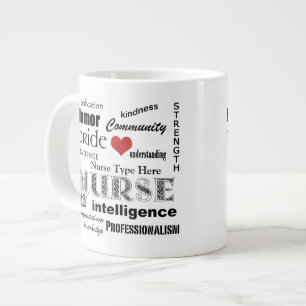 Tasse Géante Personnaliser Infirmière Spécialité-Infirmière