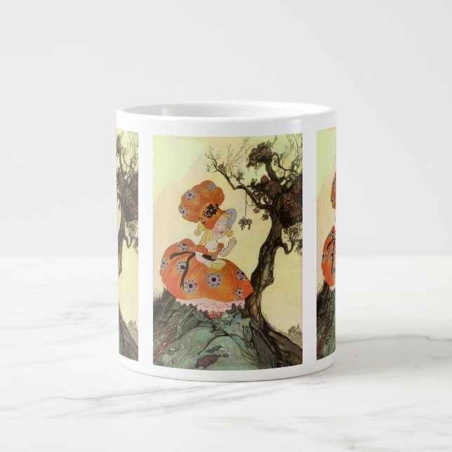 Tasse Géante Petite Muffet et araignée, vieille version de Mère (Devant)