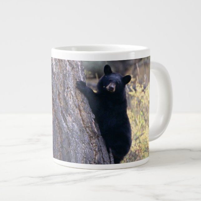 Tasse Géante petits animaux d'ours noir (Devant droit)