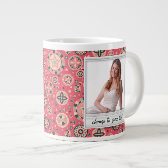 Tasse Géante Photo instantanée - image avec motif (Devant droit)