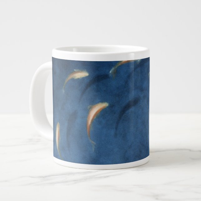 Tasse Géante Piscine de poisson rouge (Devant gauche)